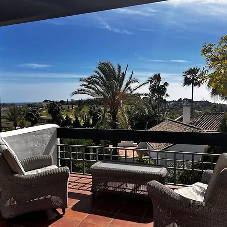 빌라 Sunkissed Luxury Panoramic Seaview In Marbella *
